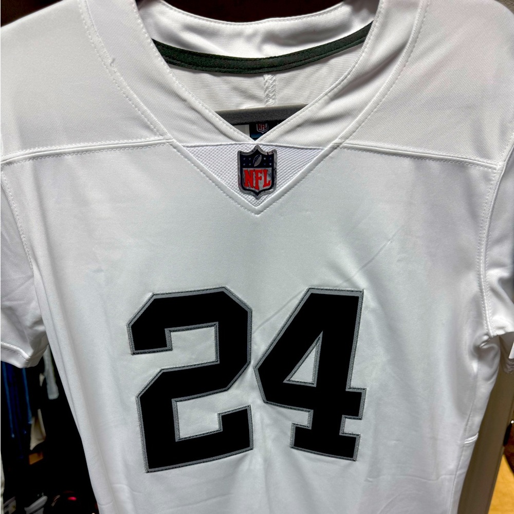 M Nike Women’s Las Vegas Raiders Charles Woodson Jersey